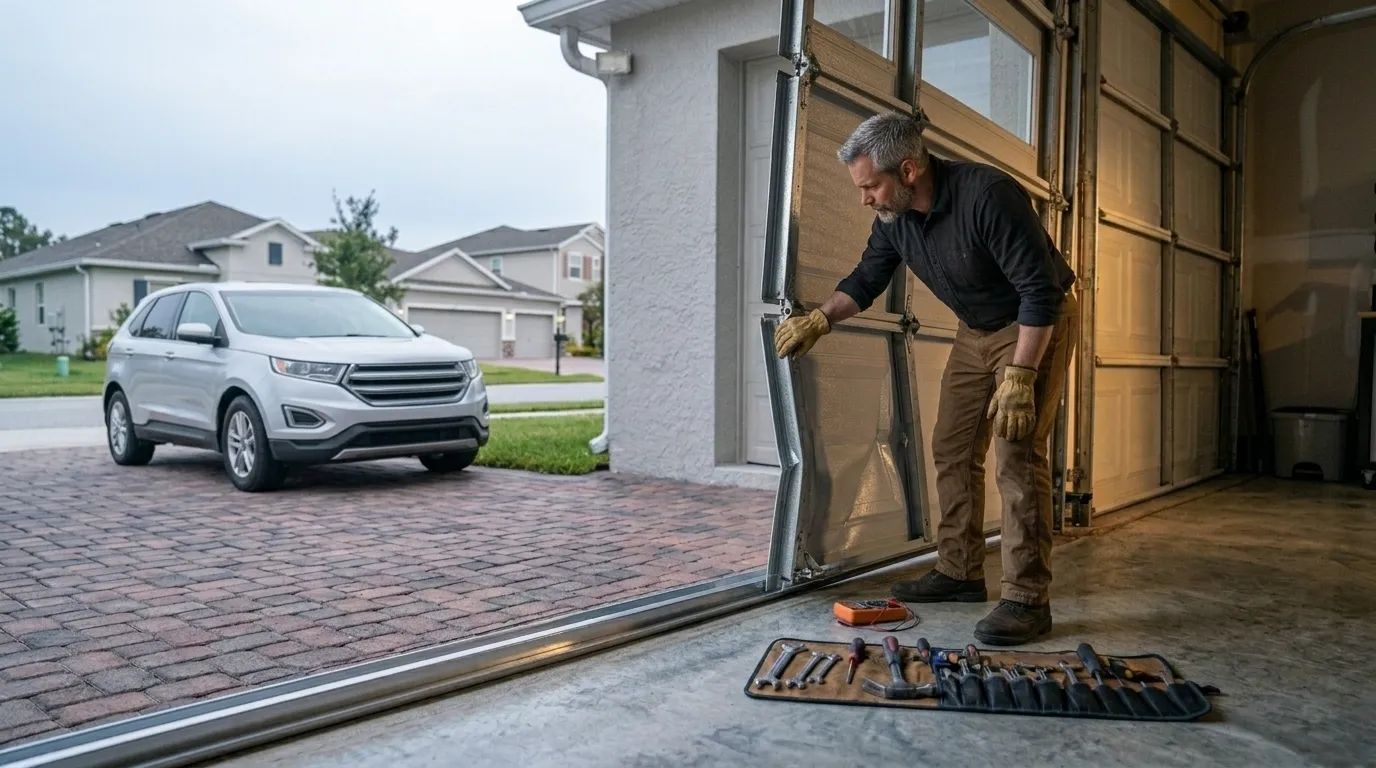 Garage Door Off Track: What's Really Going On in Livermore in Livermore
