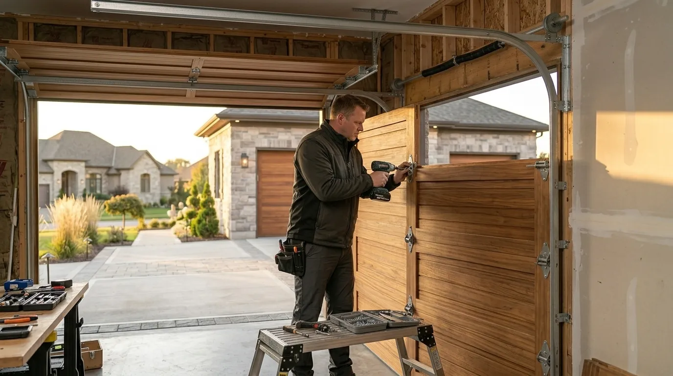 New Garage Door Installation for Milpitas Homes in Livermore
