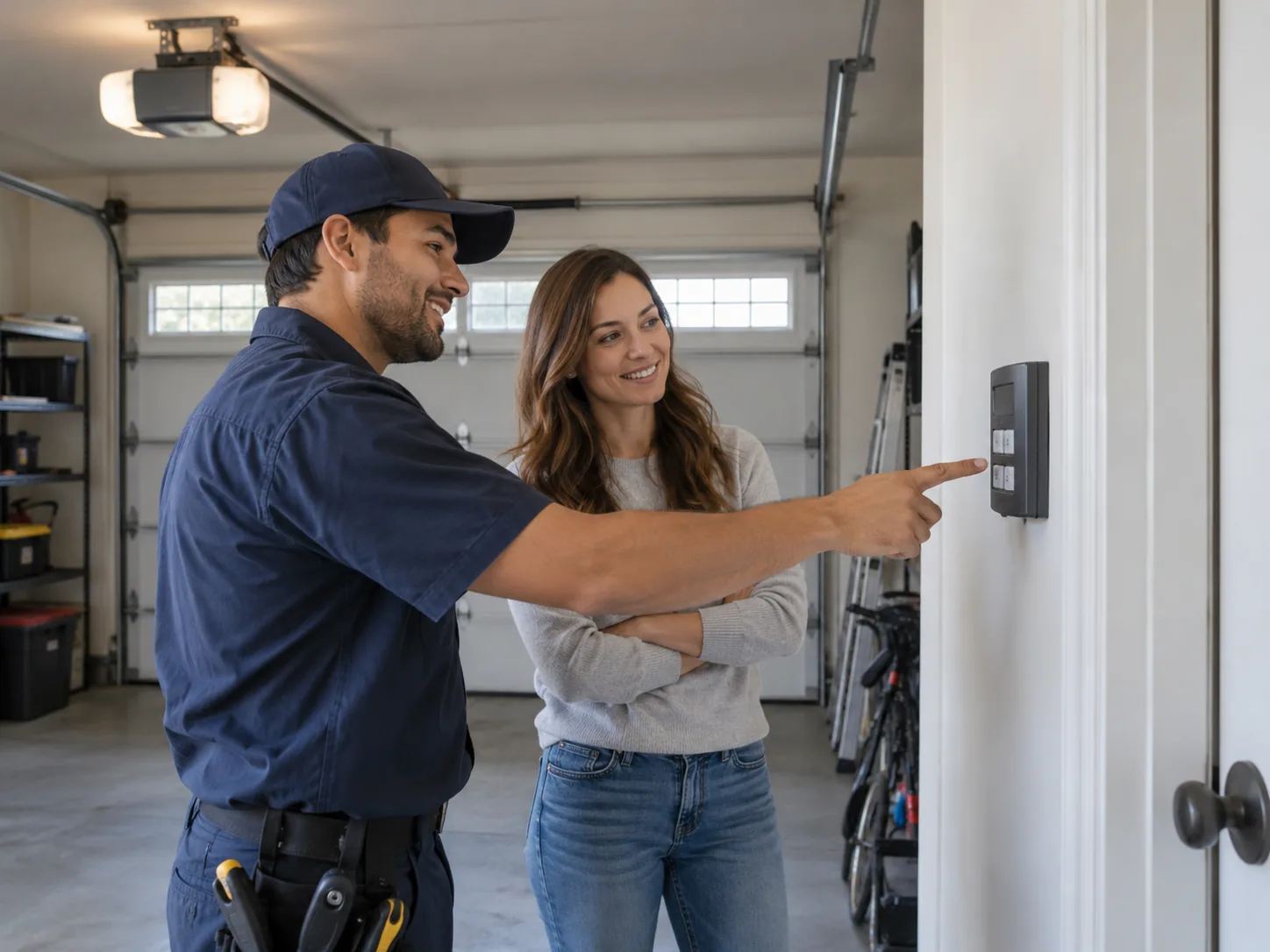 Opener Repair for Union City's 1979-Era Garage Doors in Livermore