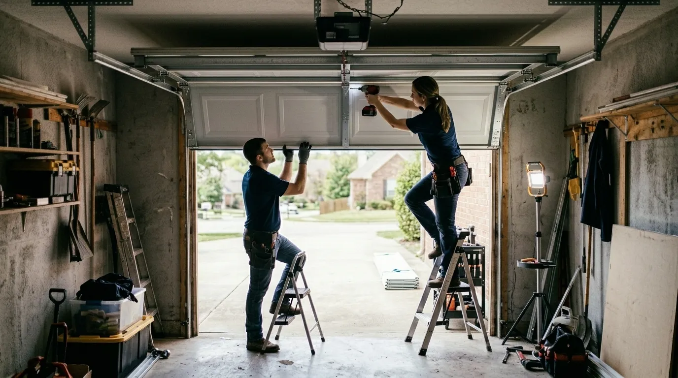 Panel Replacement for Newark's Mid-1970s Garage Doors in Livermore