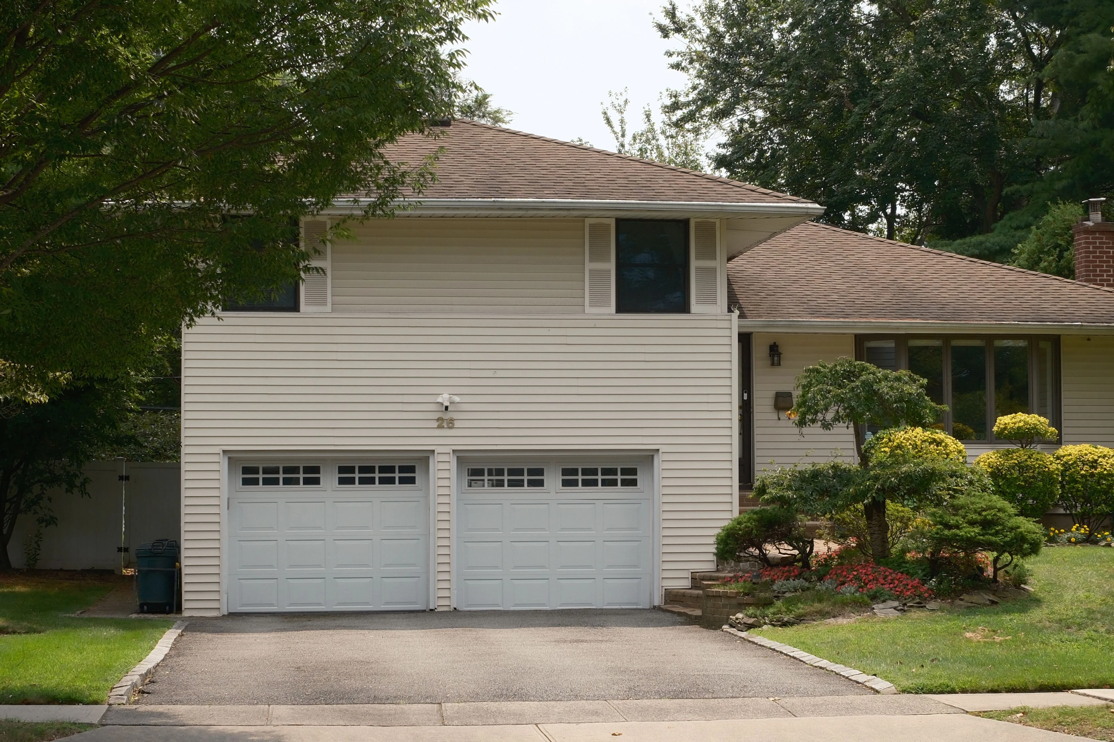 1980s and 1990s Livermore California home with attached garage